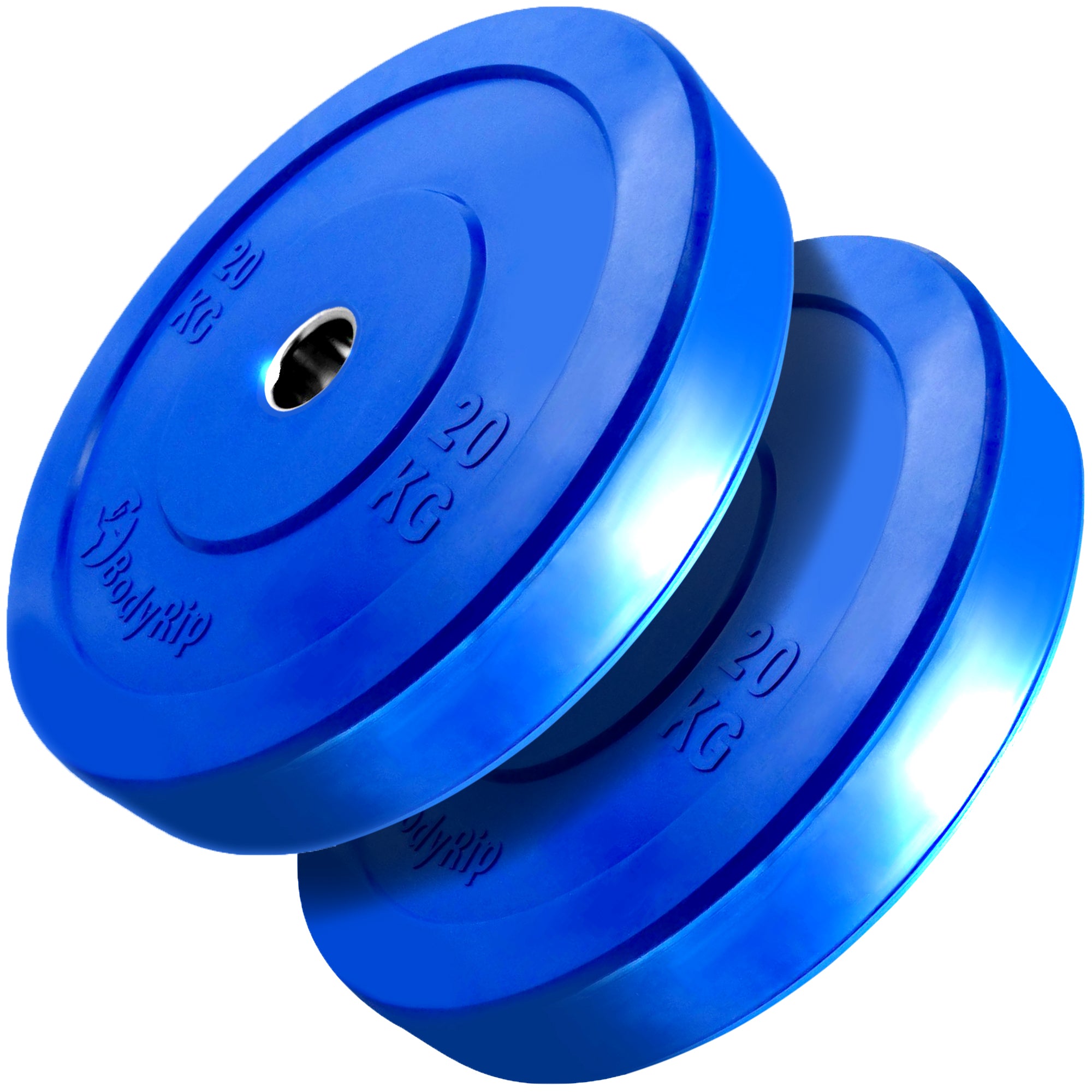 IWF Bumper Colour Olympic 2 Weight Plates Choose Sets